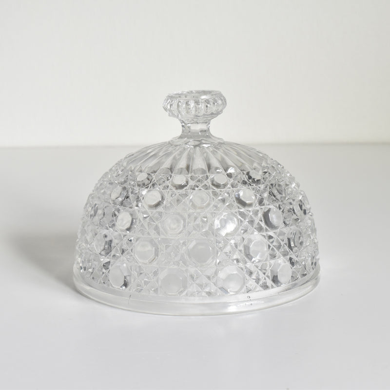 Antique glass dome