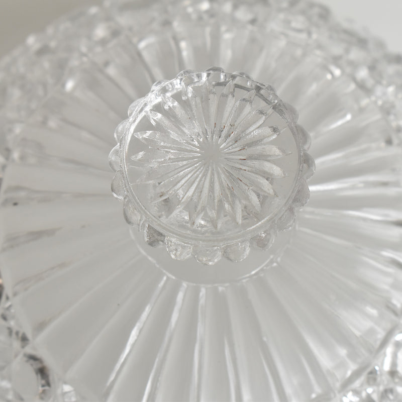Antique glass dome
