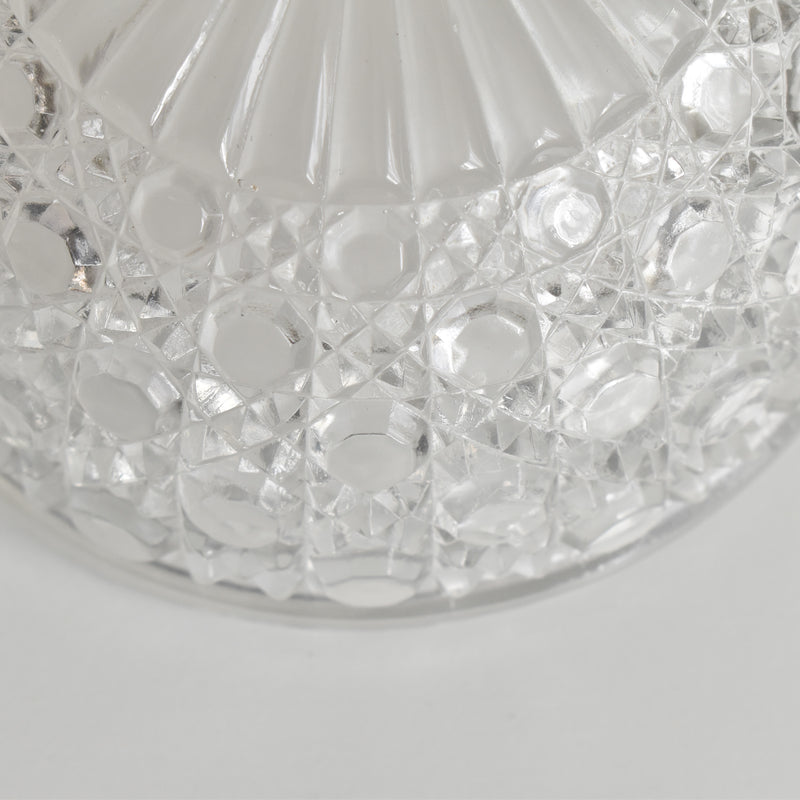 Antique glass dome