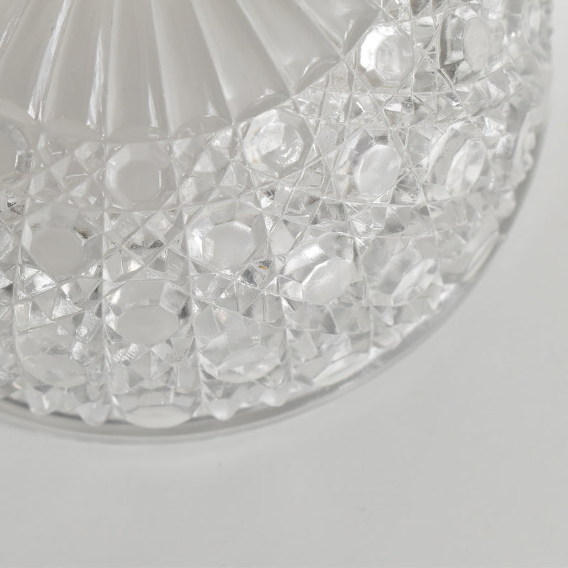 Antique glass dome