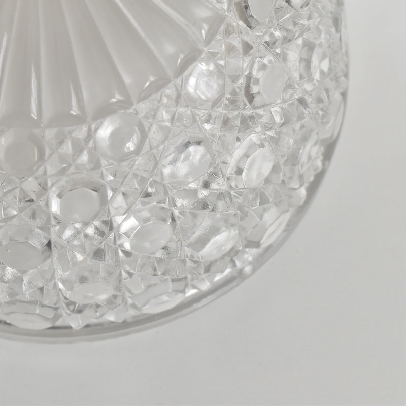 Antique glass dome