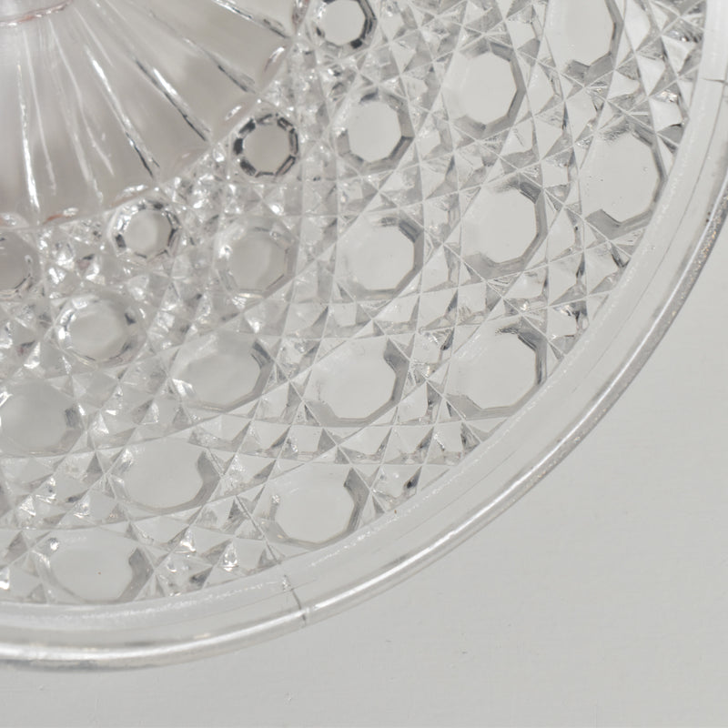 Antique glass dome