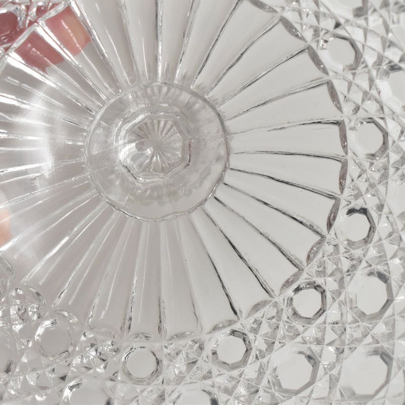 Antique glass dome