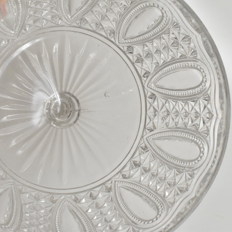 Antique Glass Dome Val Saint Lambert