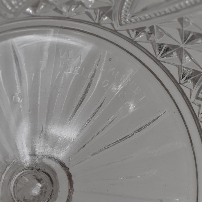 Antique Glass Dome Val Saint Lambert