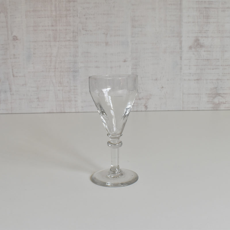 Antique Port Wine Glass, Facet