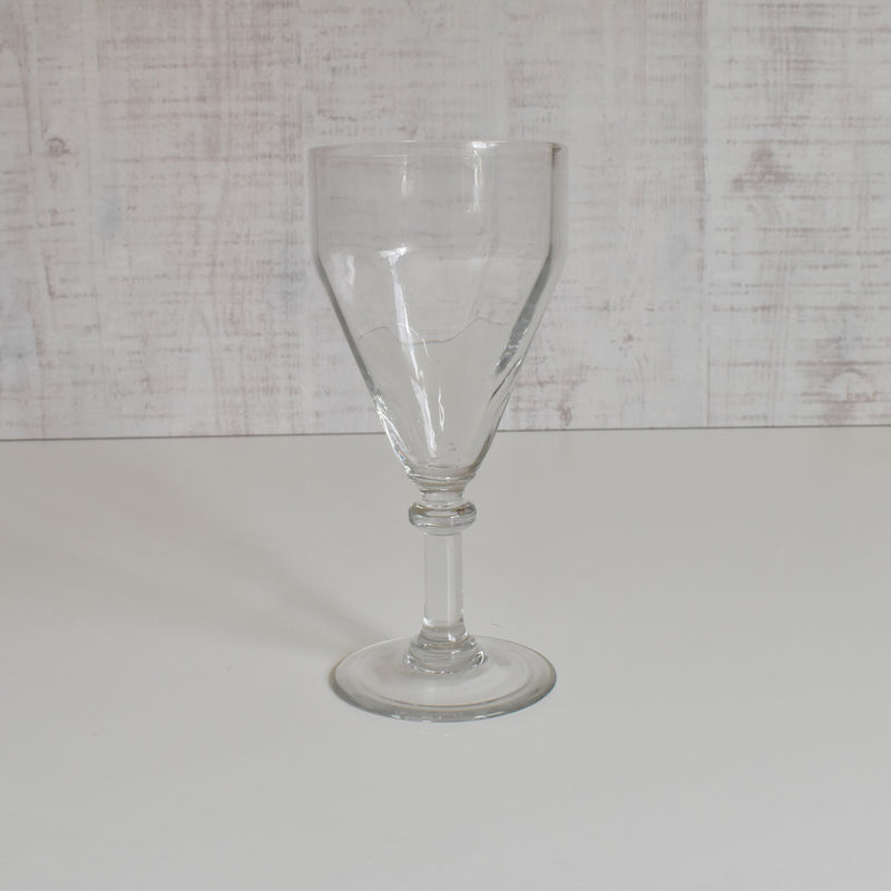 Antique Water Glass Faceted