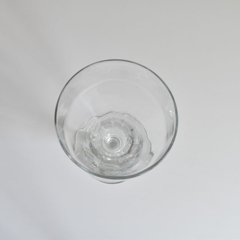 Antique Water Glass Faceted