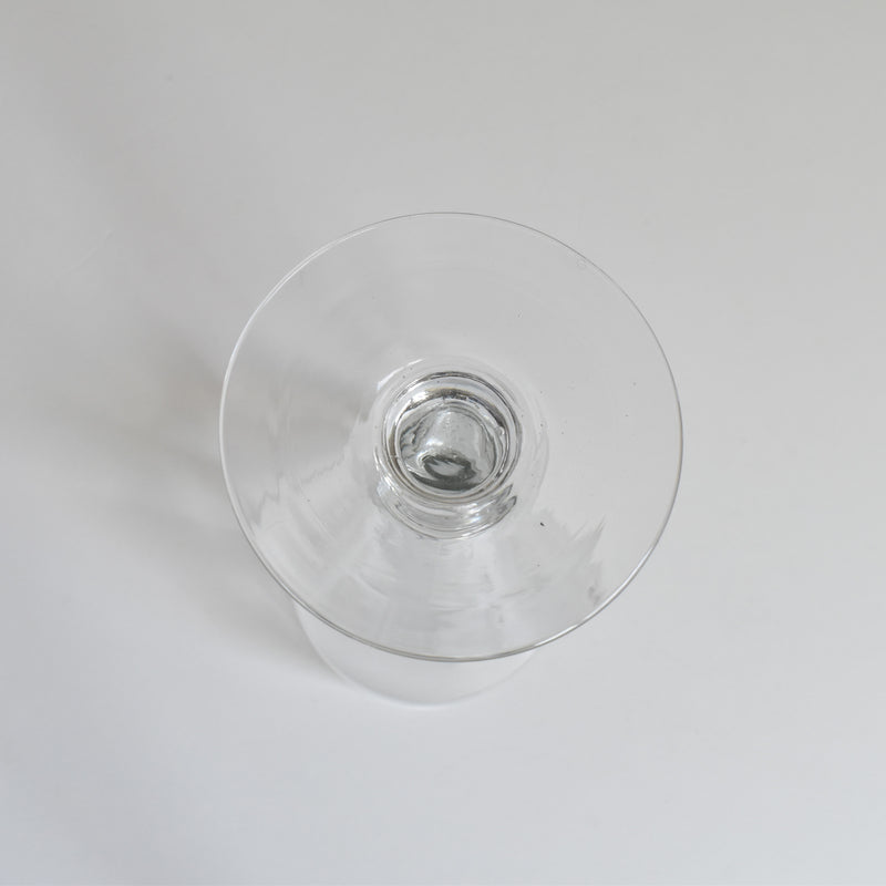 Antique Water Glass Faceted