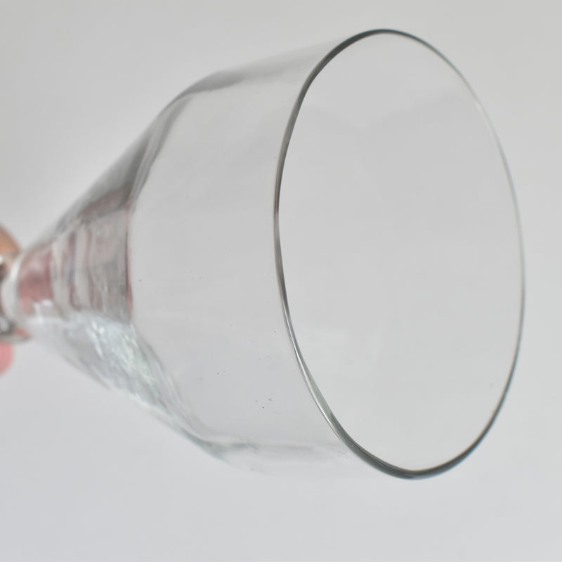 Antique Water Glass Faceted