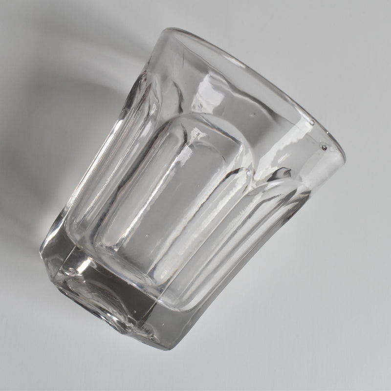 Antique Glass Jam Pot