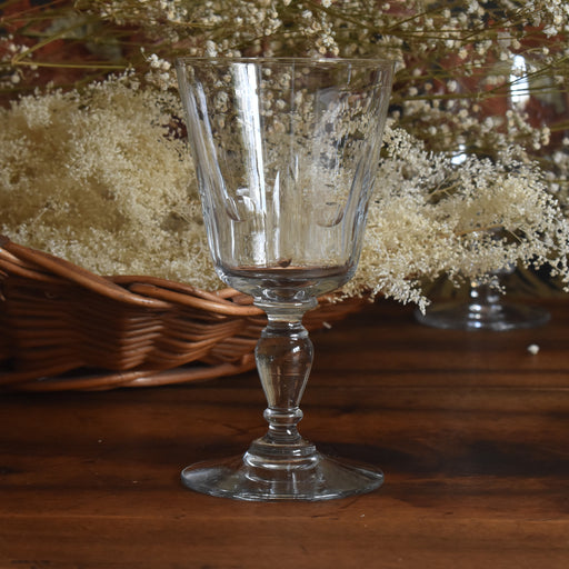 アンティーク ロレーヌ十字☨ エナメル碧 手描き金彩クリスタルデキャンタ Verre/ガラス — Loane Interior