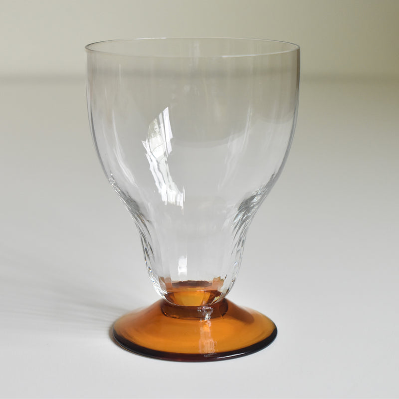Antique Crystal Water Glass
