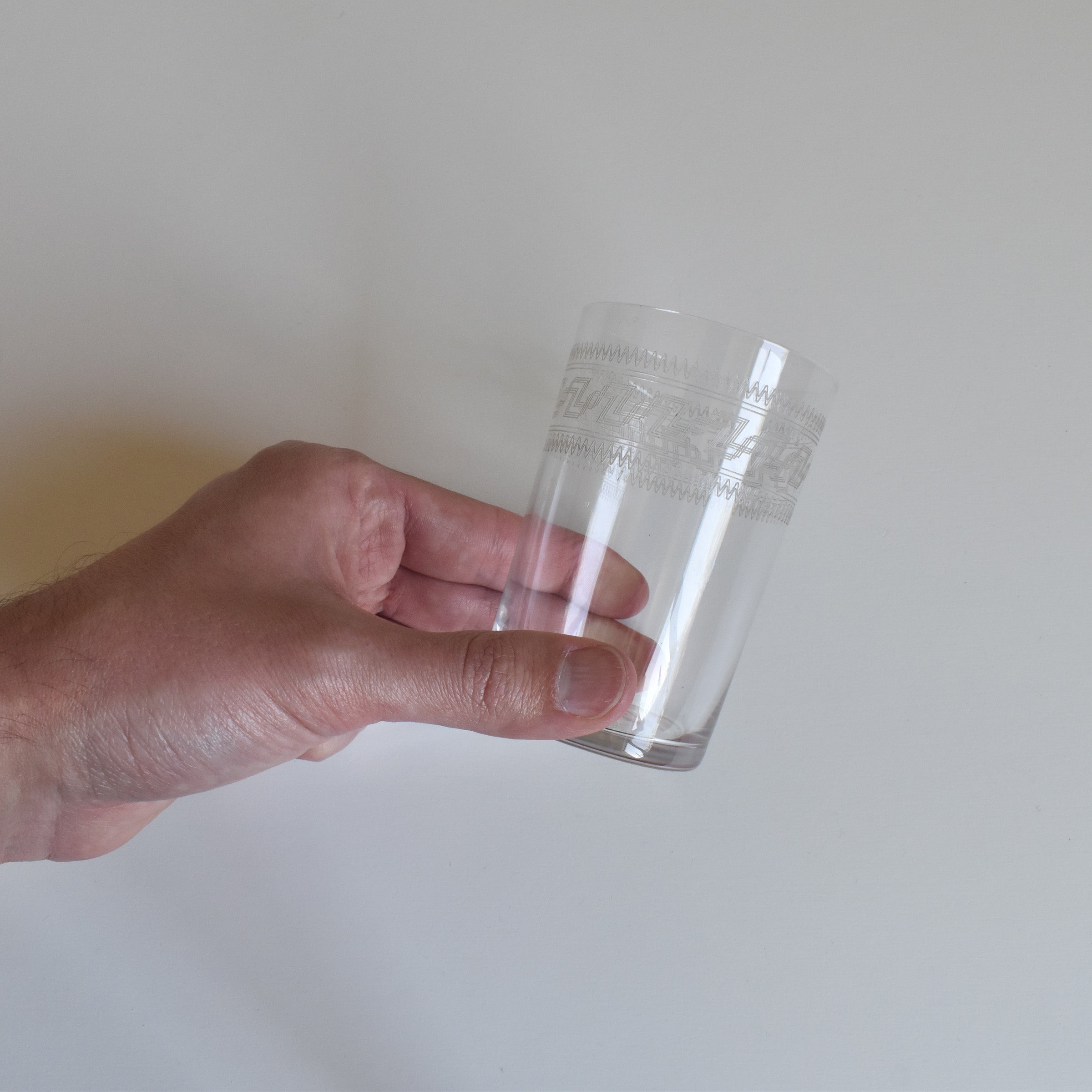 フランス製 ポルティユーのエッチンググラス Portieux