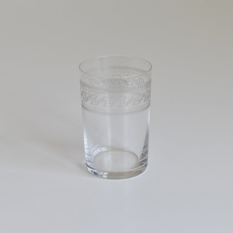 Antique Water Glass Portieux Persan