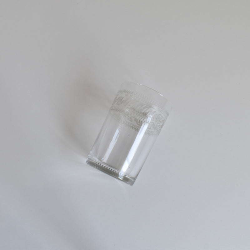 Antique Water Glass Portieux Persan