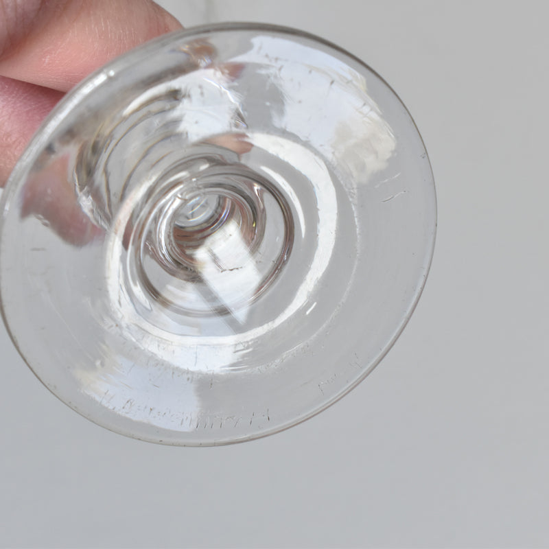 Antique Wine Glass A