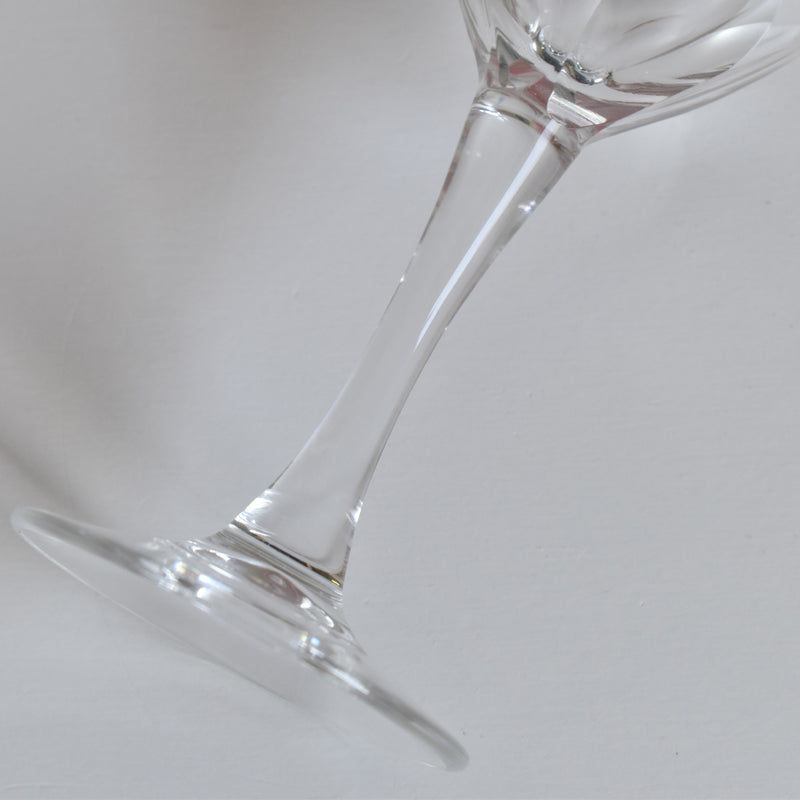 Vintage Crystal Wine Glasses Saint-Louis