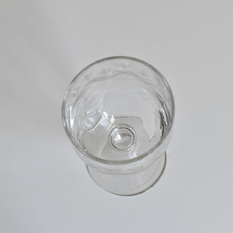 Antique Wine Glass Guillochage