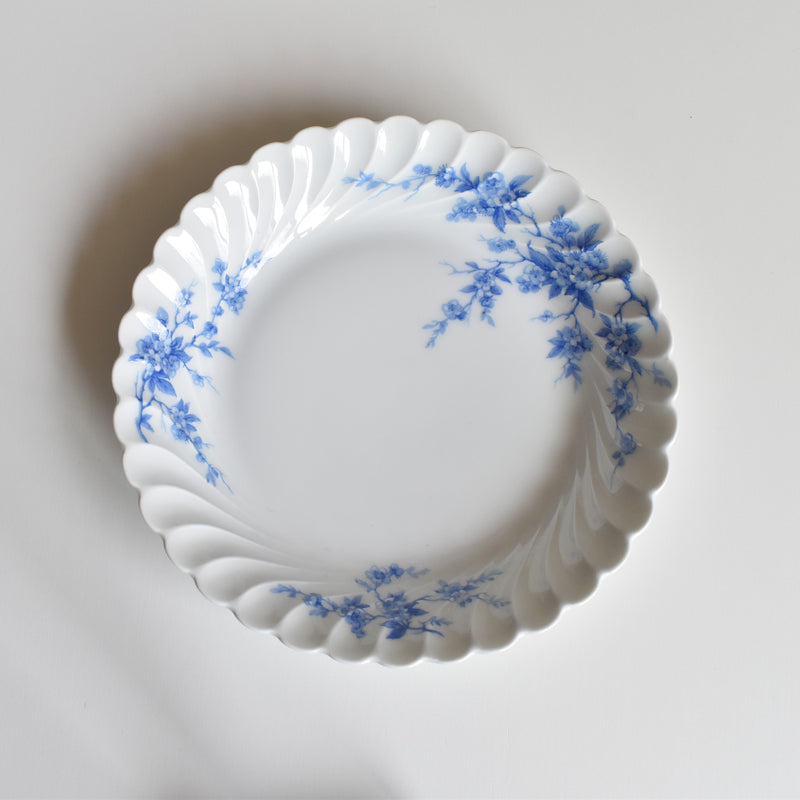 Vintage Deep Dish Limoges Haviland Cerisier Bleu B