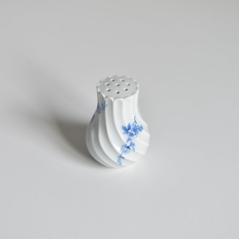 Vintage Salt Shaker, Limoges Haviland Cerisier Bleu