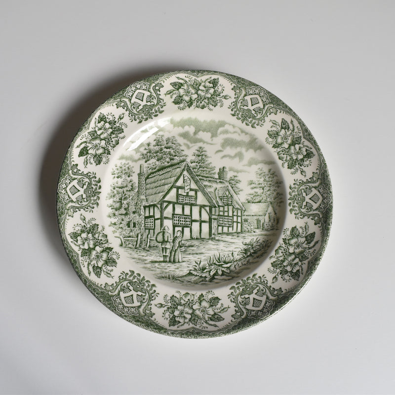Vintage Dessert Plate STAFFORDSHIRE ENGLAND B