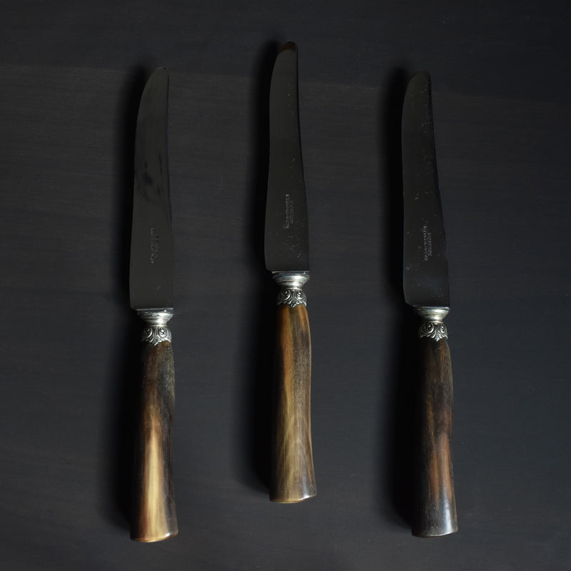 Antique Knife, Horn Handle, MICHERON