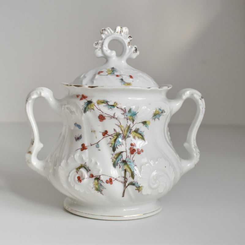 Antique Sugar Pot Houx