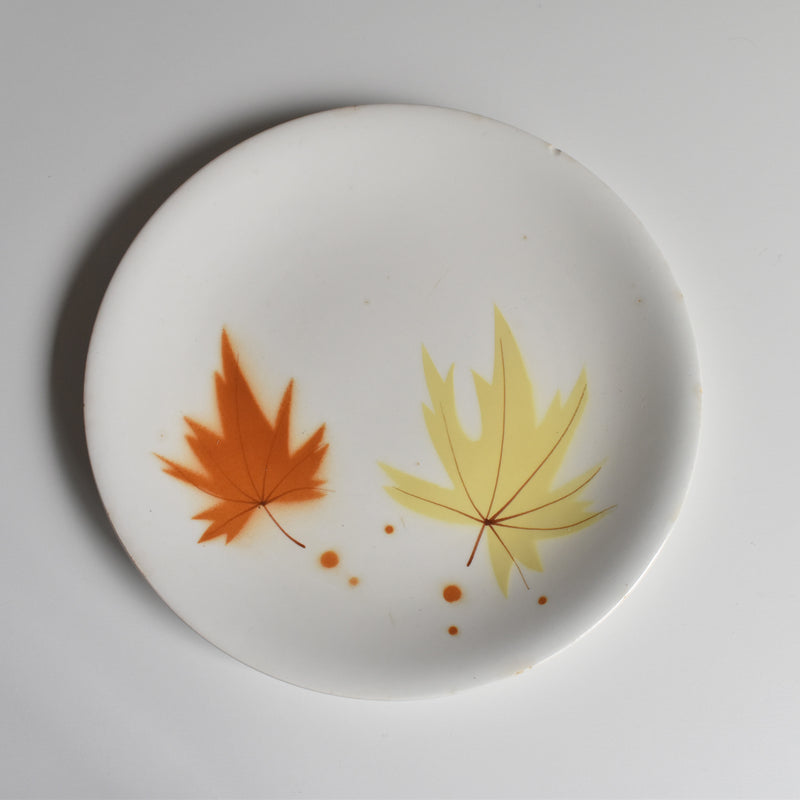 Vintage Dessert Plate Longchamp Automne A