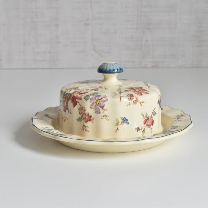 （ご予約済み）　アンティークロンシャンバターディッシュ