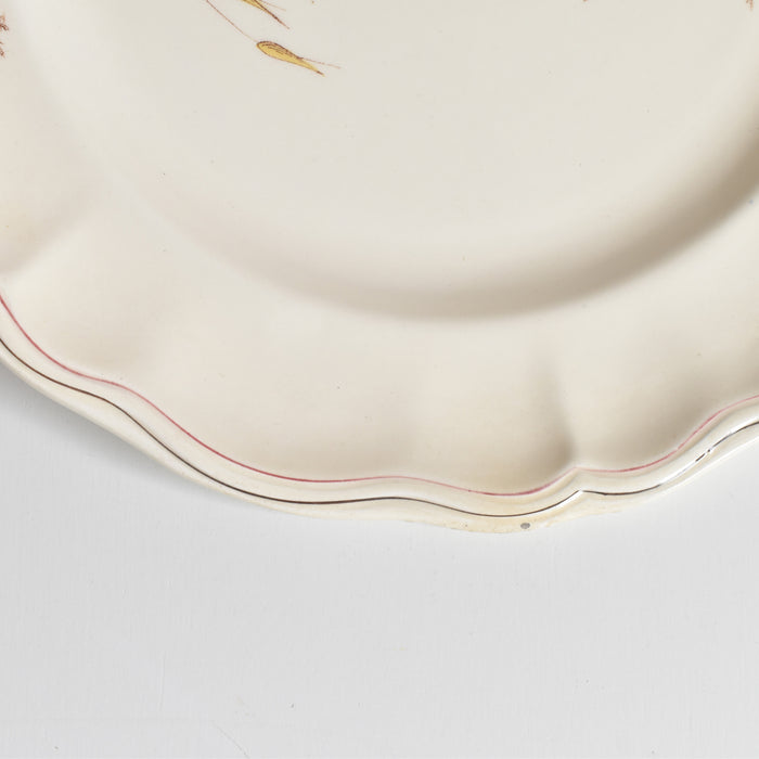 アンティークプレート ロンシャン Marguerites (マーガレット) 矢車菊 C