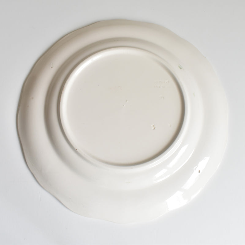 Antique Plate Longchamp Marguerites (Daisies) Cornflower D