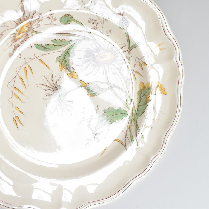 アンティークプレート ロンシャン Marguerites (マーガレット) ヒナギク D