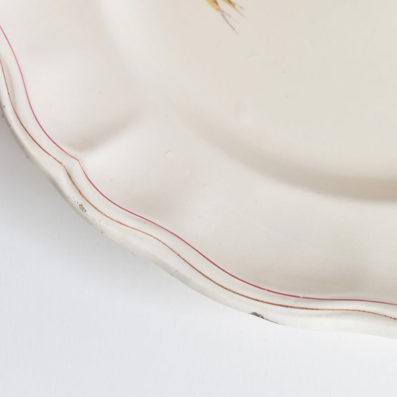 Antique Plate, Longchamp, Marguerites (Daisies), F