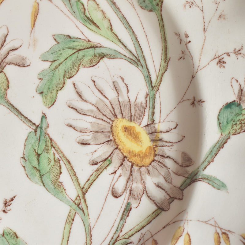 Antique Plate Longchamp Marguerites (Daisies) G