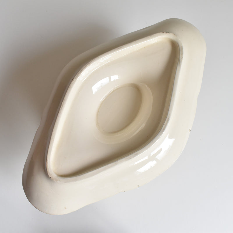 Antique Longchamp Sauce Boat - Marguerites