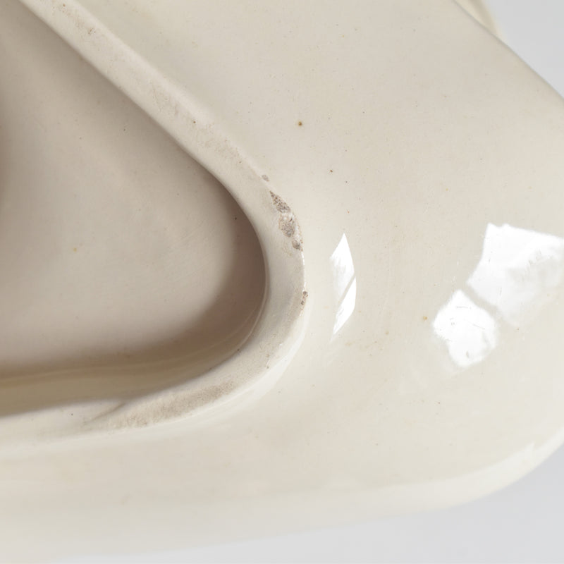 Antique Longchamp Sauce Boat - Marguerites
