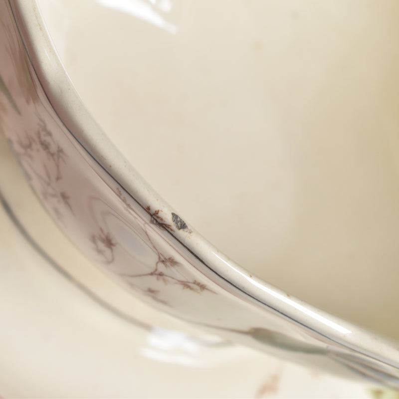Antique Longchamp Sauce Boat - Marguerites