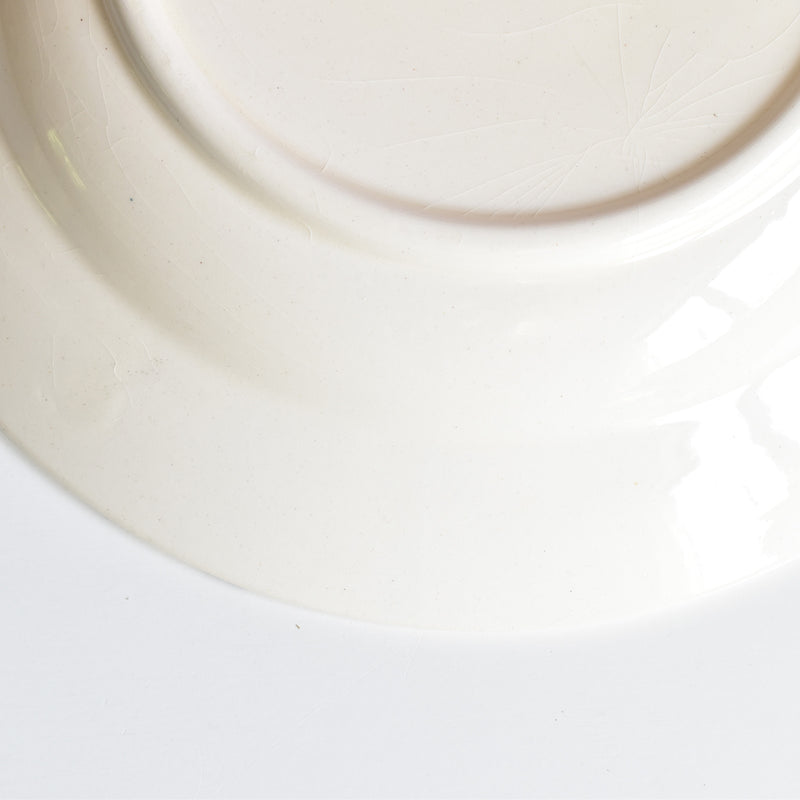 Antique Deep Plate, Longchamp Roseraie