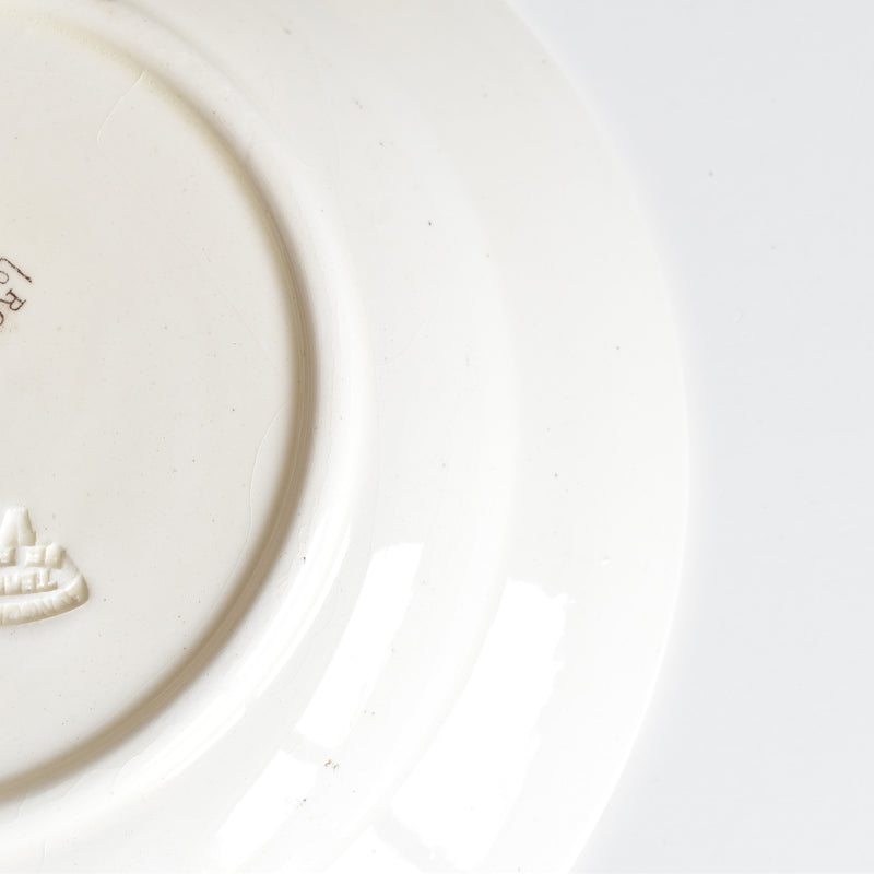 Antique Deep Plate, Longchamp Roseraie