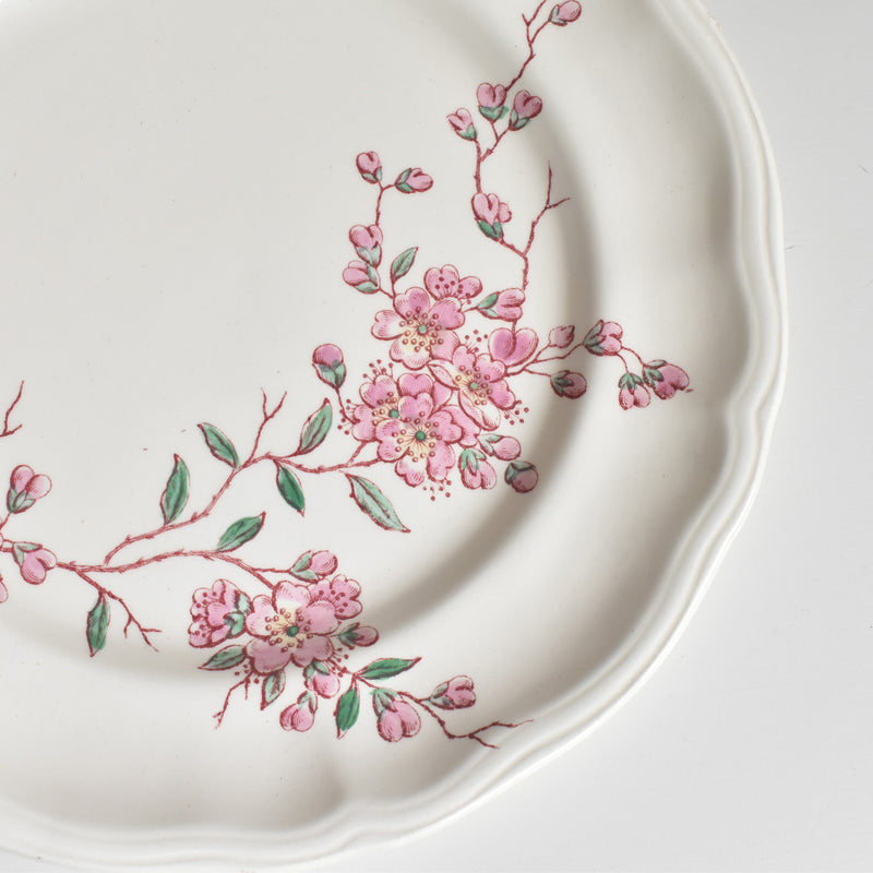 Antique plate: Longchamp "Pommiers" (Apple Trees) A