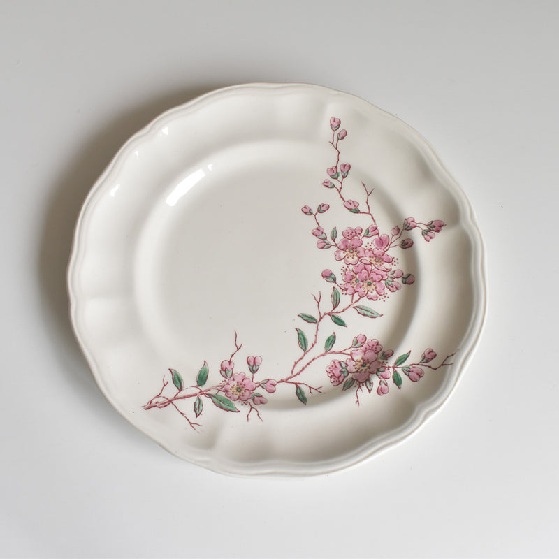 Antique plate: Longchamp "Pommiers" (Apple Trees) A