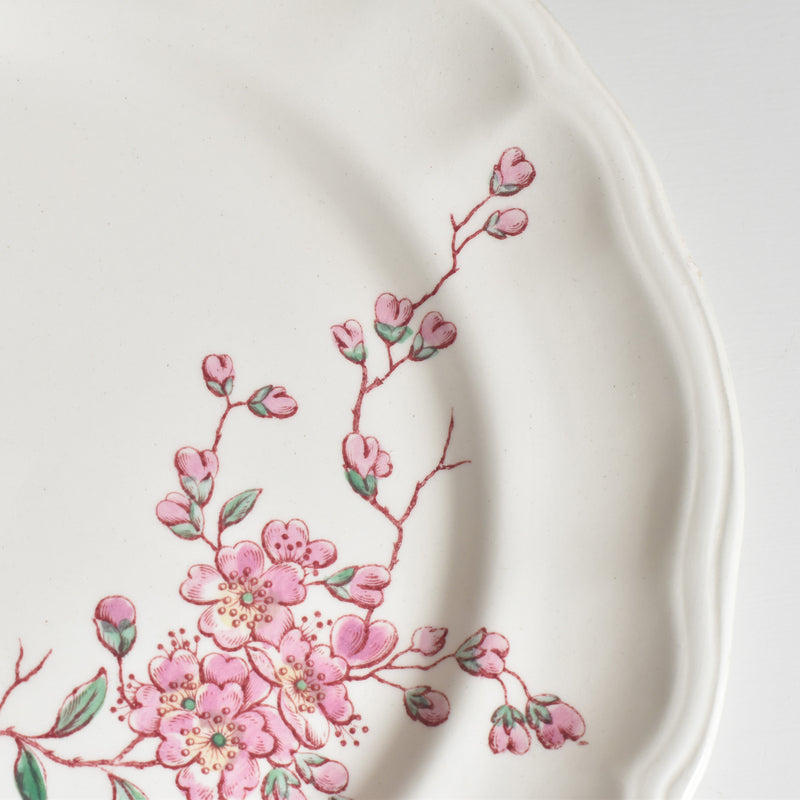 Antique plate: Longchamp "Pommiers" (Apple Trees) A
