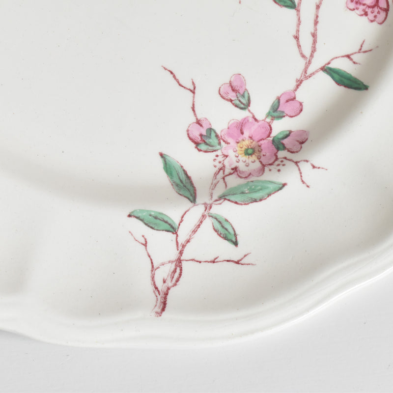 Antique Plate Longchamp Pommiers (Apple Trees) D