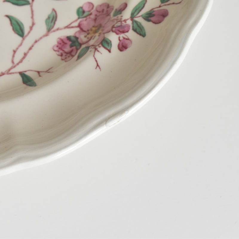 Antique Plate Longchamp Pommiers (Apple Trees) D
