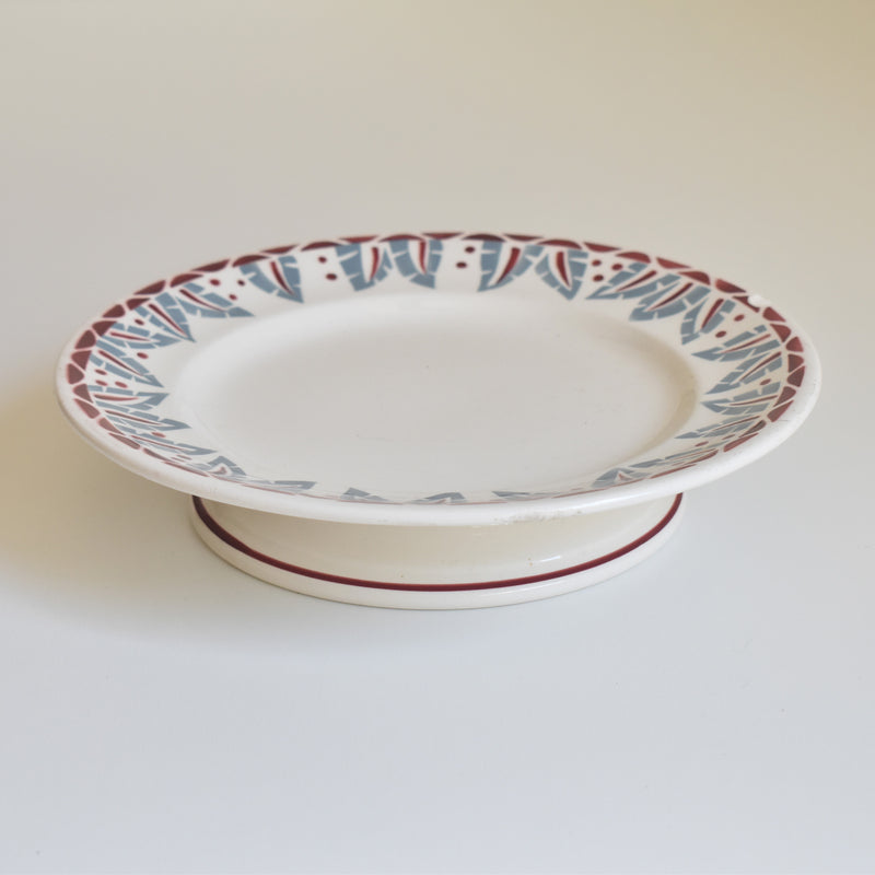 Vintage footed plate Ron Wi Dakar