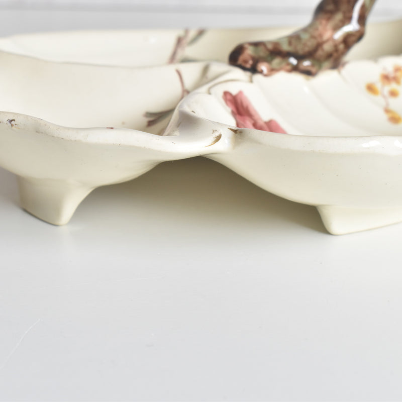 アンティーク仕切り付きプレート（マンディアン）KGリュネヴィル　MIMOSA(ミモザ）