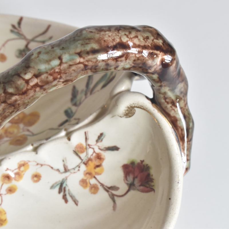 アンティーク仕切り付きプレート（マンディアン）KGリュネヴィル　MIMOSA(ミモザ）