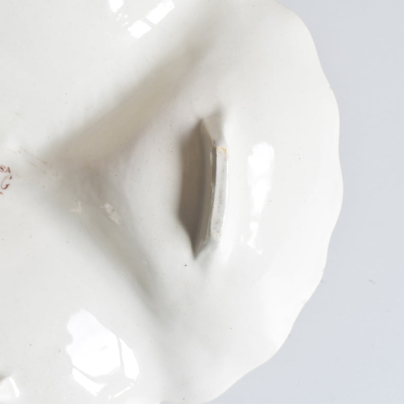 アンティーク仕切り付きプレート（マンディアン）KGリュネヴィル　MIMOSA(ミモザ）