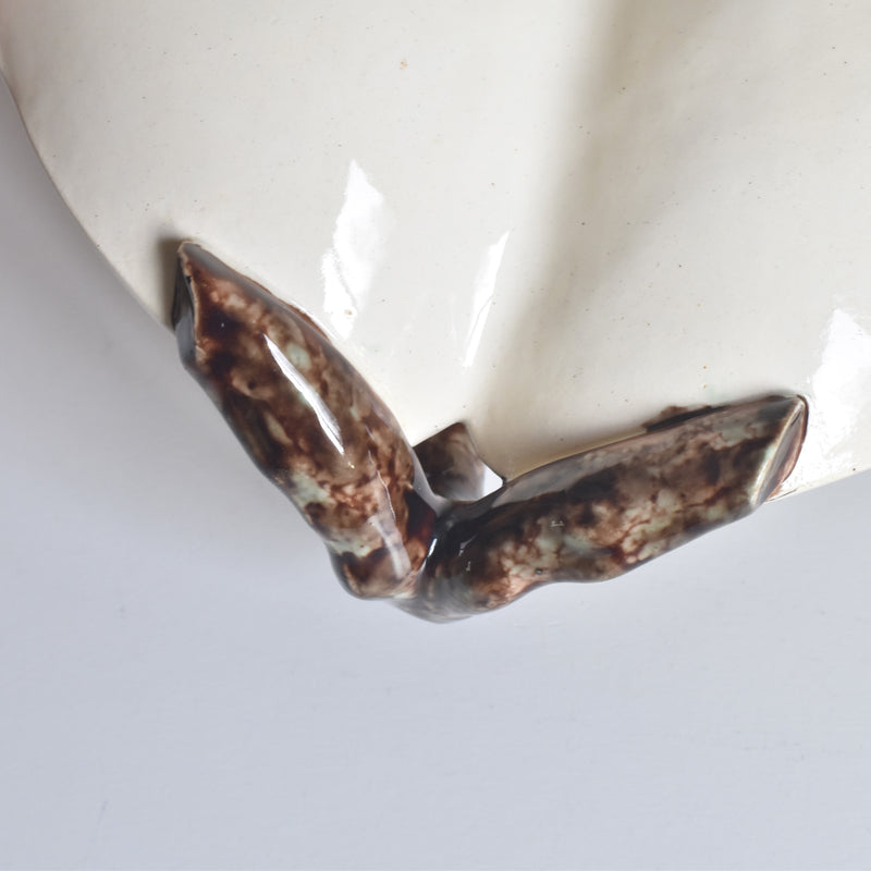 アンティーク仕切り付きプレート（マンディアン）KGリュネヴィル　MIMOSA(ミモザ）